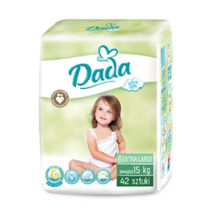 Подгузники Dada Extra Soft Extra Large, №6 (15+кг) 42шт.